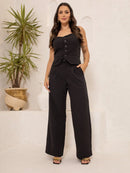 Conjunto Feminino de Alfaiataria | Colete e Calça