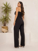 Conjunto Feminino com Calça Pantalona e Cropped