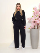 conjunto de moletinho feminino inverno