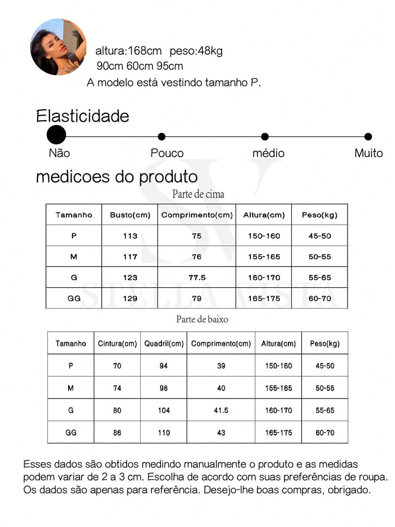 Conjunto feminino de inverno com jaqueta e shorts - Barcelona