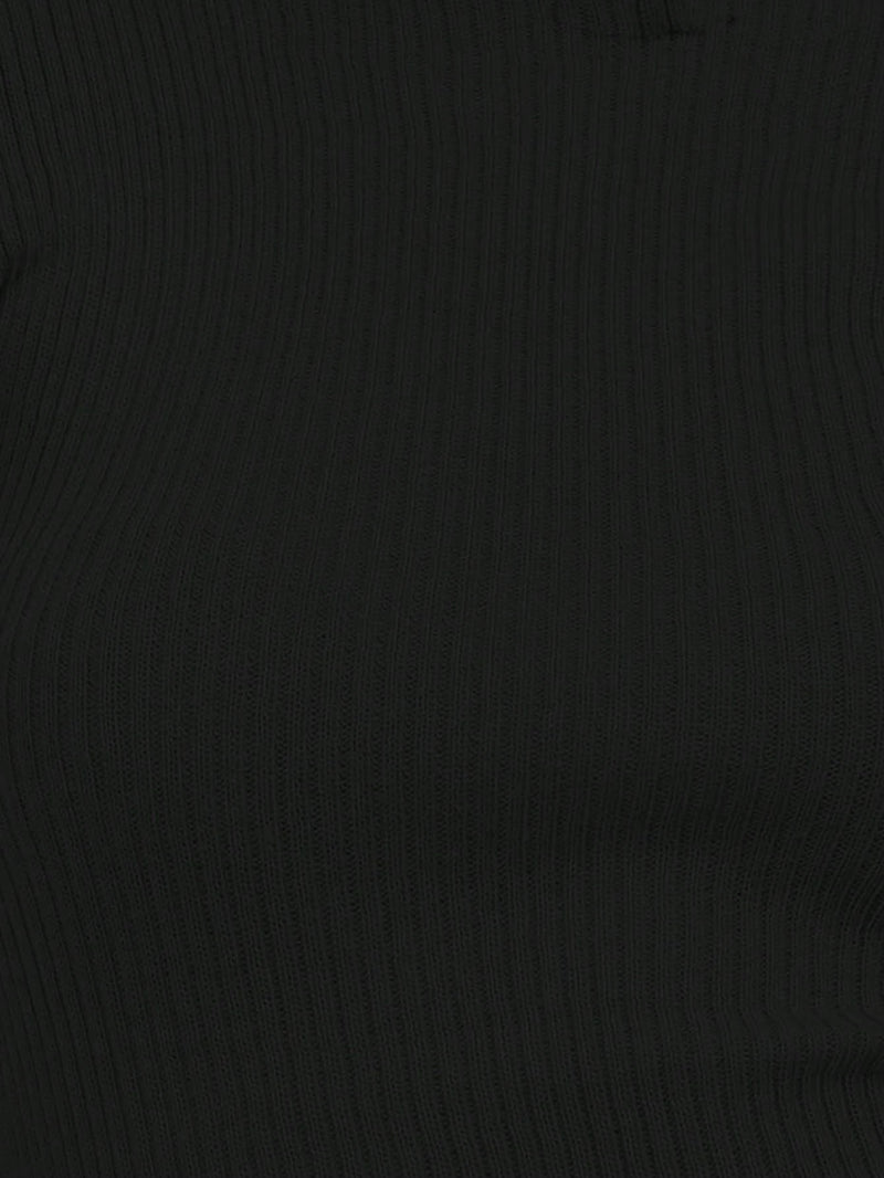 Blusa Cacharrel Feminina manga longa Lã  Tricot Gola Alta