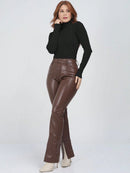 Blusa Cacharrel Feminina manga longa Lã  Tricot Gola Alta