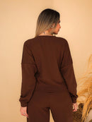 conjunto de moletinho feminino inverno