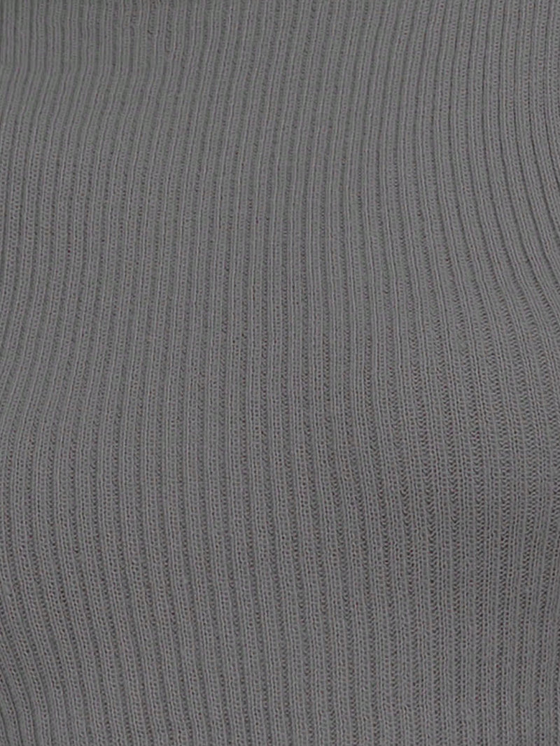 Blusa Cacharrel Feminina manga longa Lã  Tricot Gola Alta