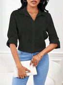 Camisa Branca Social Minimalista - Elisa