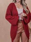 Cardigan feminino tricot 