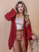 Cardigan feminino tricot 