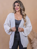 Cardigan feminino tricot