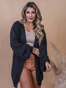 Cardigan feminino tricot 