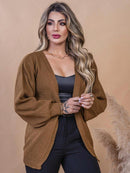 Cardigan feminino tricot