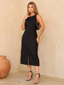 Vestido feminino Midi de Linho - Manchester