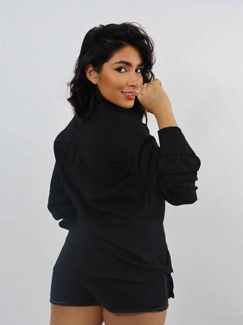 Camisa Linho manga longa - Heleny