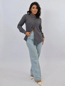 Camisa Linho manga longa - Heleny