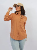 Camisa Linho manga longa - Heleny