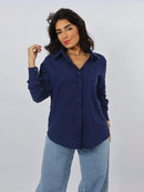 Camisa Linho manga longa - Heleny