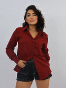 Camisa Linho manga longa - Heleny