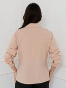 Camisa feminina manga longa social - Marselha