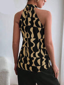 Blusa Regata Feminina Gola Alta elegante - Scarlet