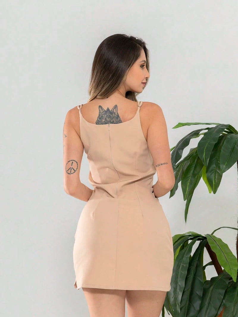 Mini vestido de alfaiataria CASUAL - Berlin