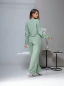 conjunto de moletinho feminino inverno