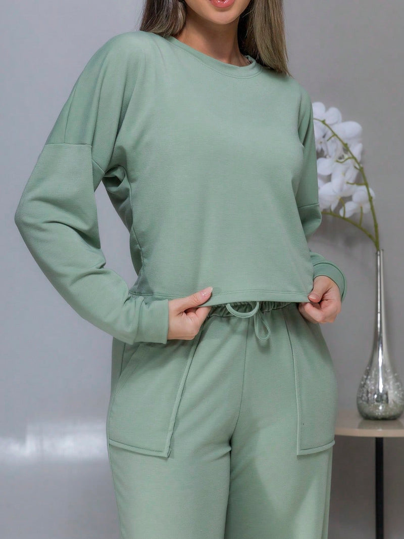 conjunto de moletinho feminino inverno