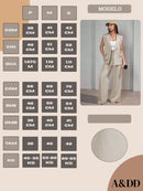 Conjunto Feminino Colete em Alfaiataria Social