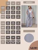 Conjunto Feminino Colete em Alfaiataria Social