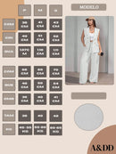 Conjunto Feminino Colete em Alfaiataria Social