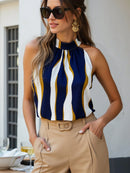 Blusa Regata Feminina Gola Alta elegante - Scarlet