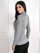 Blusa de lã feminina Cacharrel básica - 