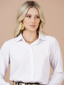 Camisa Branca Social Minimalista - Elisa