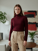 Blusa de Lã Cacharrel Feminina Gola Alta  – Conforto, Estilo e Versatilidade | Aleba