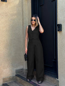 Conjunto Feminino De Colete Com CalçaAlfaiataria