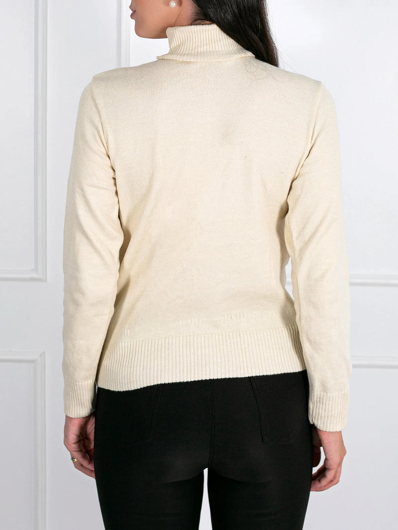 Blusa de lã feminina Cacharrel básica - 