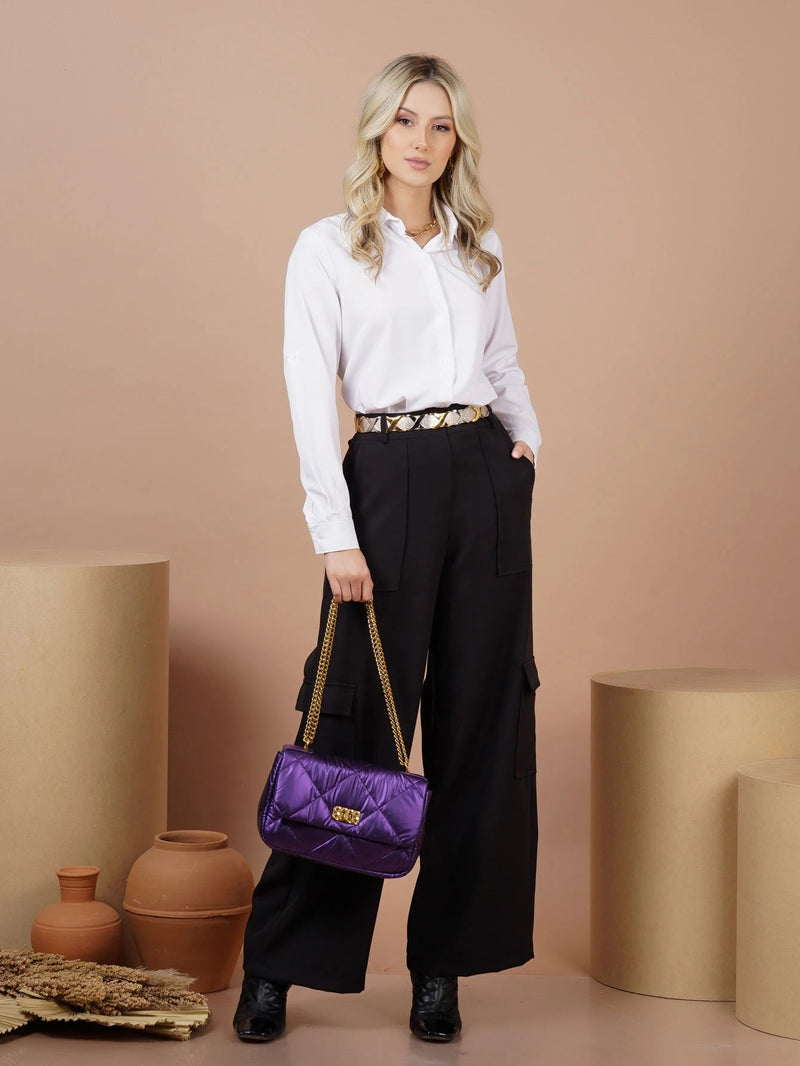 Camisa Branca Social Minimalista - Elisa