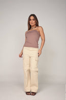 Blusa feminina top casual - Zaya