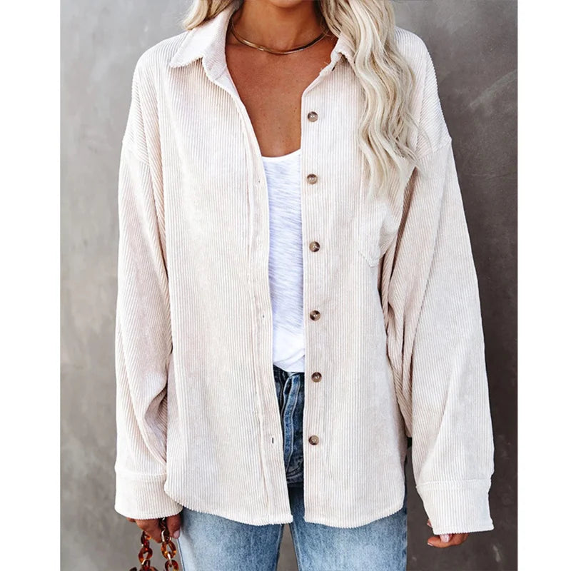 Camisa feminina manga longa - Fernanda