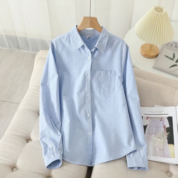 Camisa feminina Casual manga longa - Lais