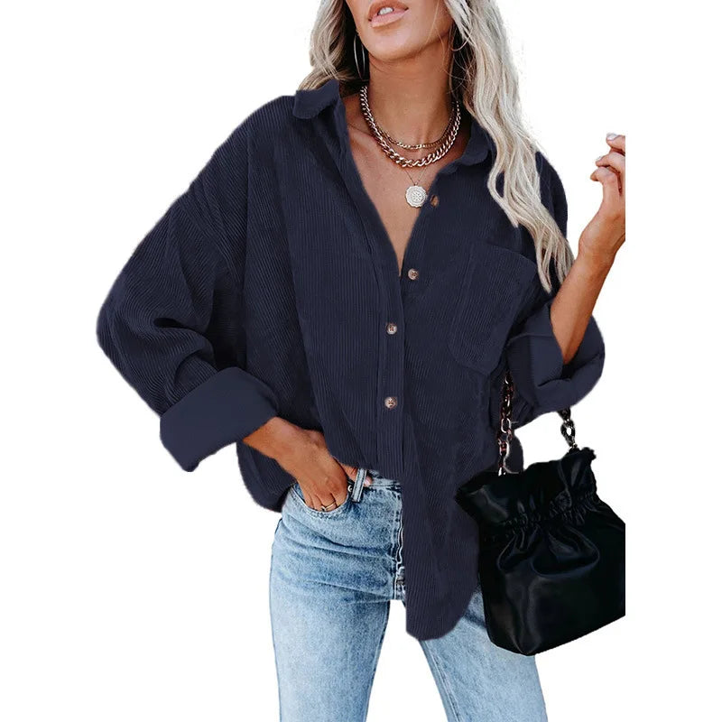 Camisa feminina manga longa - Fernanda
