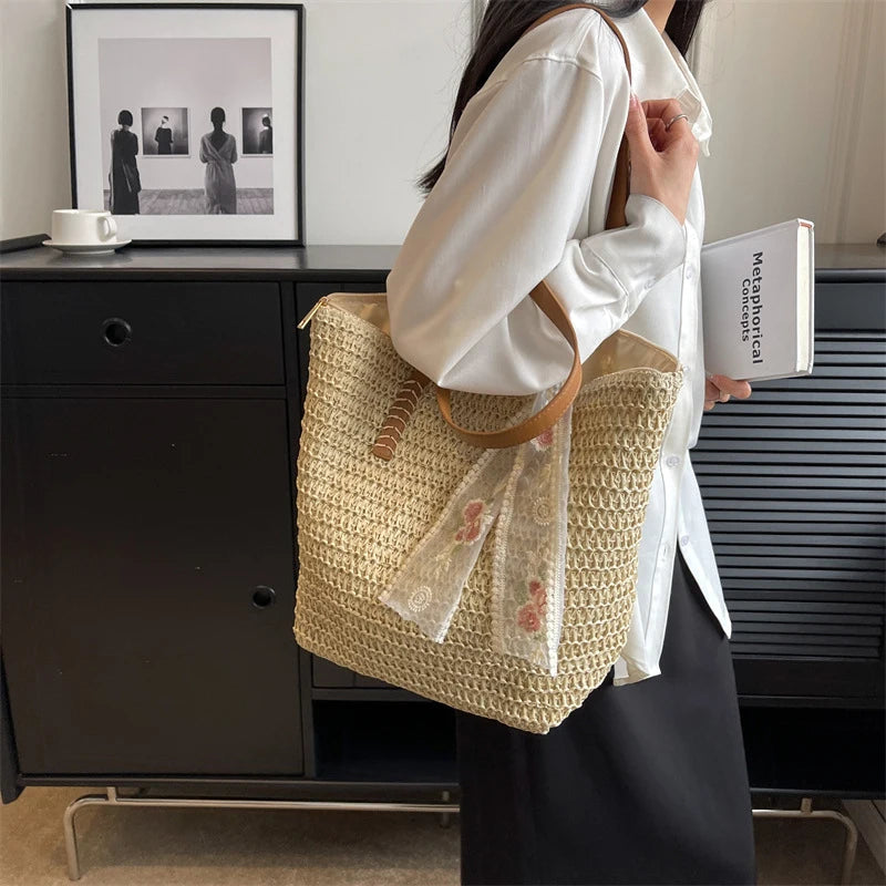 Bolsa de verão feminina artesanal - Vittoria