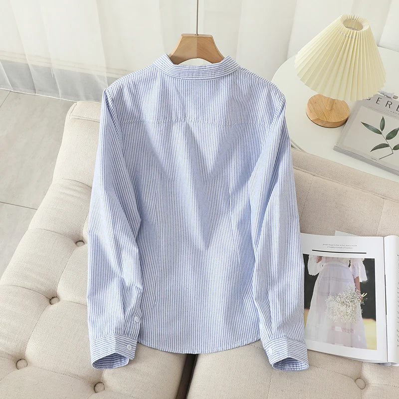 Camisa feminina Casual manga longa - Lais
