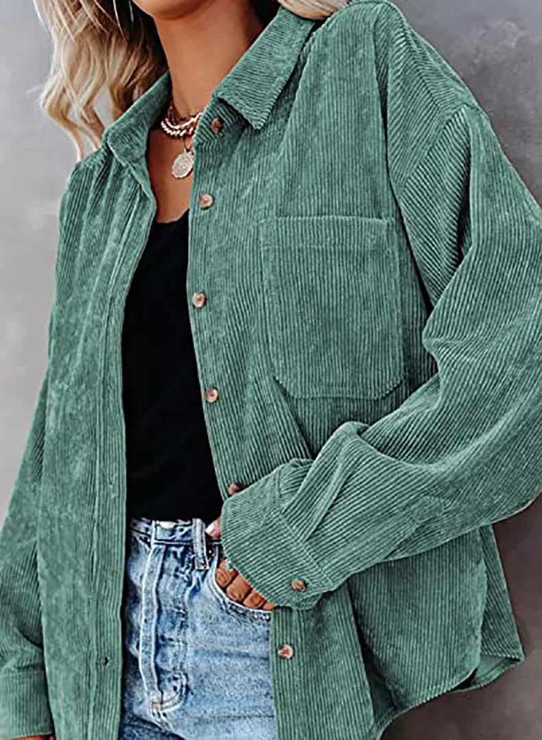 Camisa feminina manga longa - Fernanda