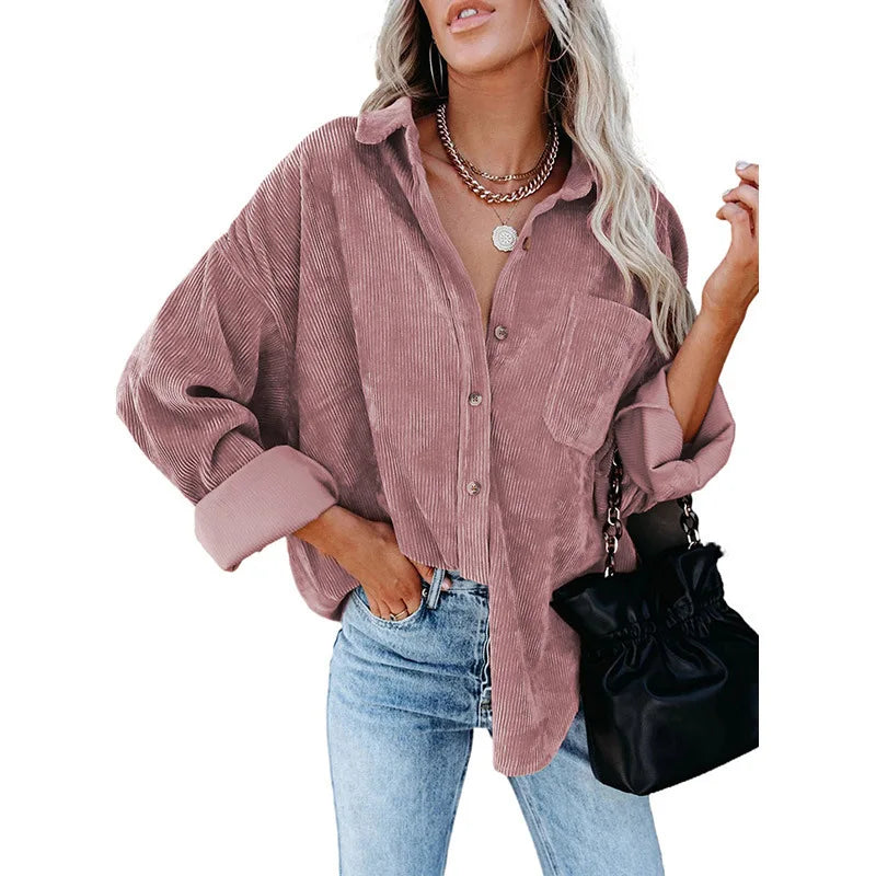 Camisa feminina manga longa - Fernanda