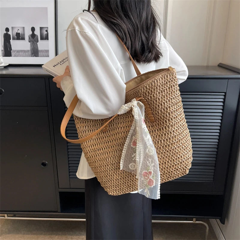 Bolsa de verão feminina artesanal - Vittoria