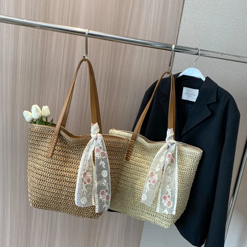 Bolsa de verão feminina artesanal - Vittoria