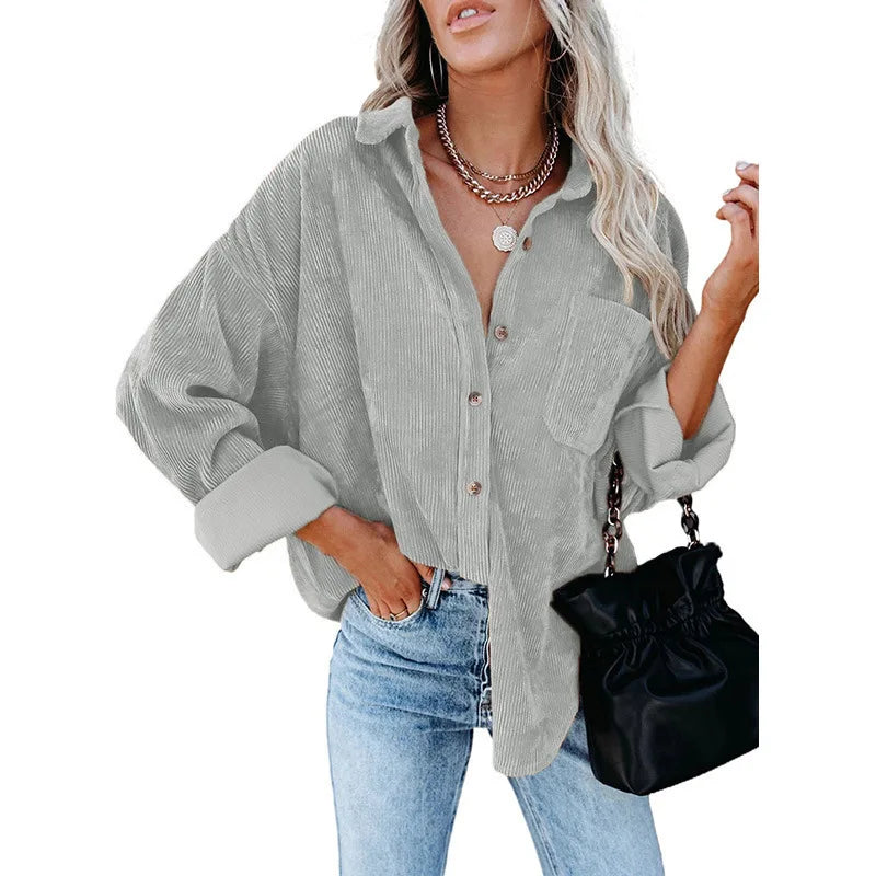 Camisa feminina manga longa - Fernanda