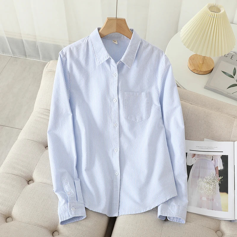Camisa feminina Casual manga longa - Lais