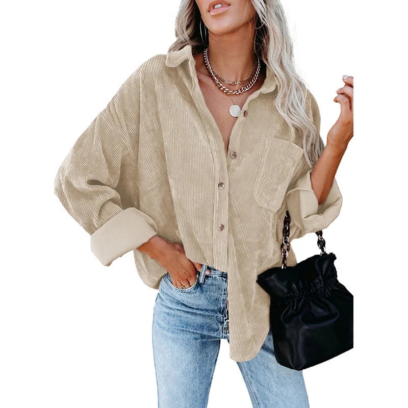 Camisa feminina manga longa - Fernanda