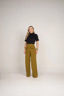 Camiseta Casual de Gola Alta - Mari